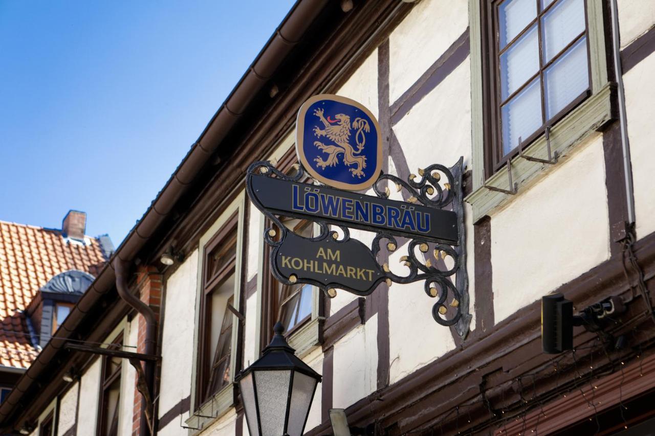 Loewenbraeu Am Kohlmarkt Wernigerode Exterior foto
